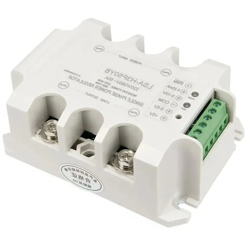 B17C LSA-H3P50YB 50A Single Phase AC Solid State Voltage Regulator/Power Regulator Module 220V/380V