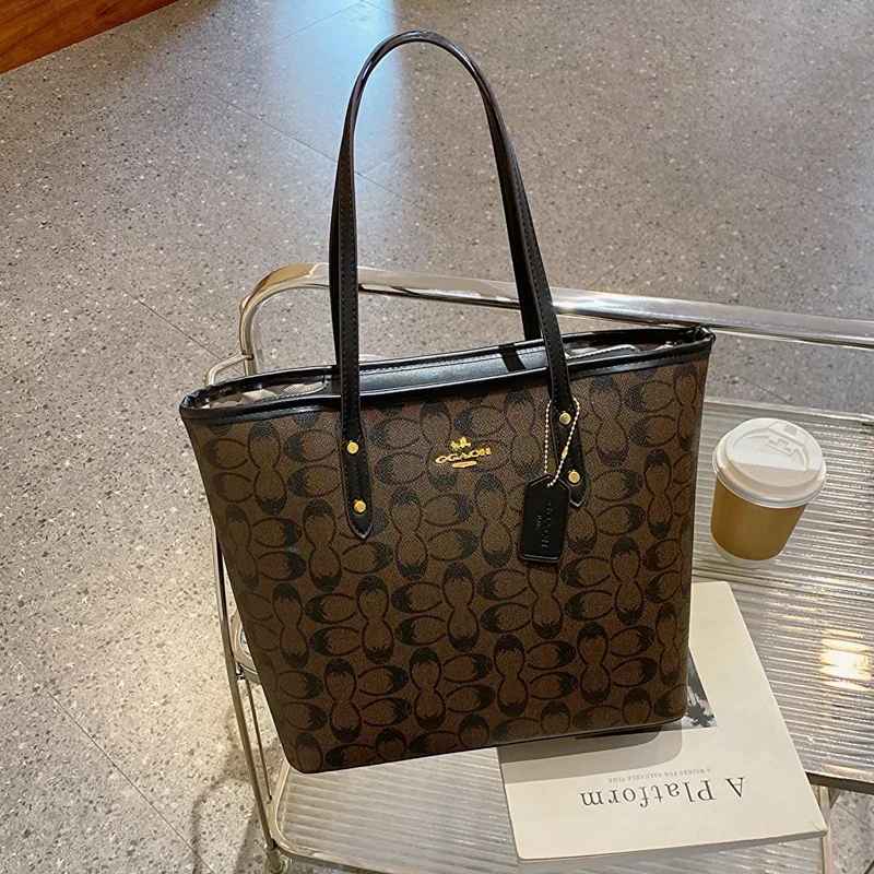 

High End Leather Popular Classic Elegant Classic Designer Paris Luxury Ladies Tote Bags Casual Simple Vintage Diaper Bag