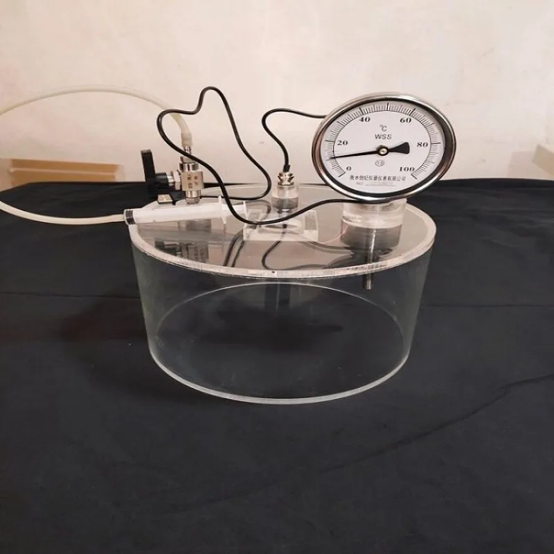 Potted plant greenhouse gas static box Potted plant gas collection device