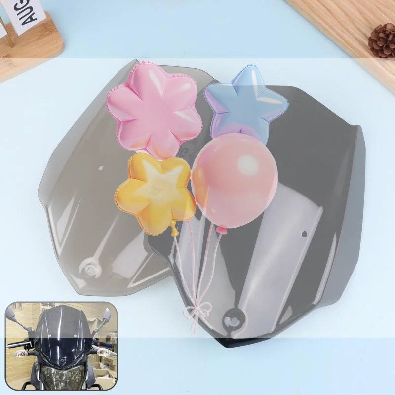 

Для MT03 MT 03 MT-03 2016-2019 лобовое стекло мотоцикла, дефлектор ветрового стекла, спортивный туристический гоночный кронштейн для лобового стекла