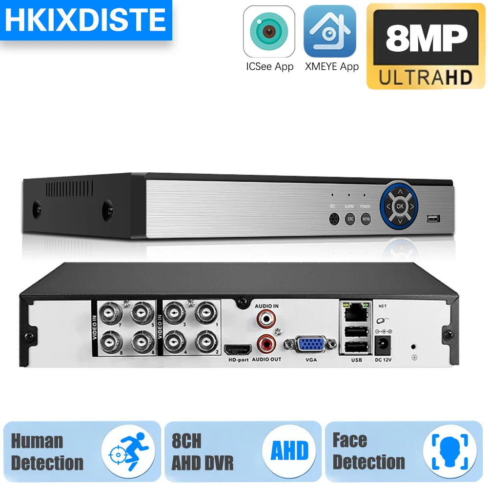 Xmeye 4K 8CH 8MP Ah…