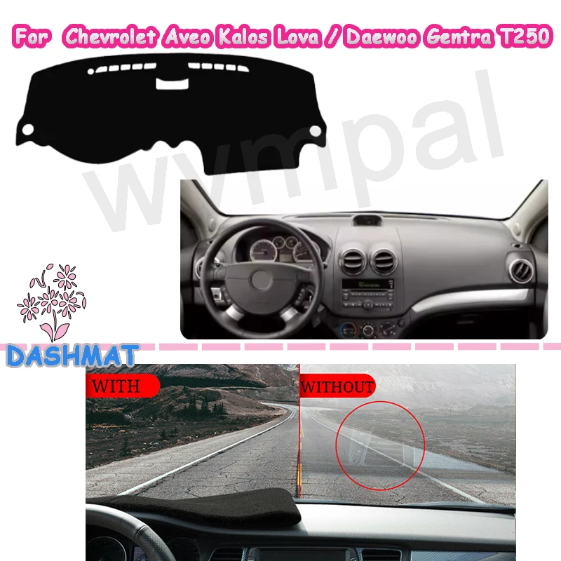 

For Chevrolet Aveo Kalos Lova 2003-2011 For Daewoo Gentra T250 2005-2011 Carpet Cape Sun shade Dashmat