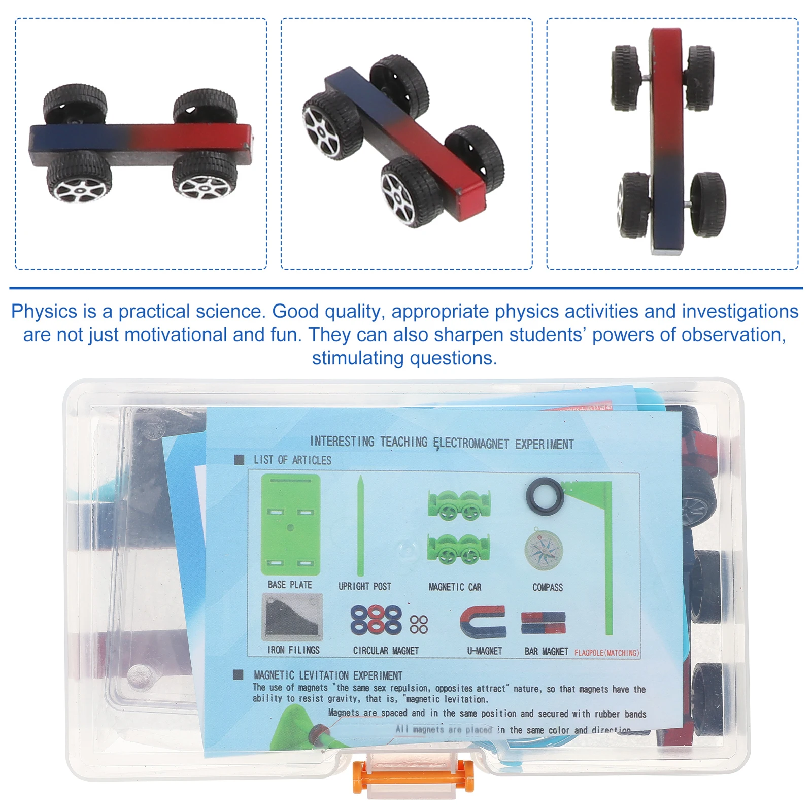 

Magnet Experiment Educational Toys Magnetism Magnetism Experiment Science Material Device Physics Learning