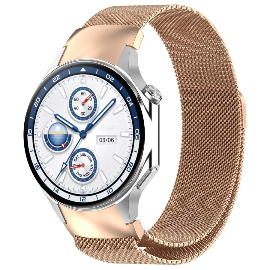 Magnetic Strap For OnePlus Watch 2 3 Watchband Stainless Steel Milanese Loop Bracelet For Oppo Watch X X2 Wristband Correa Belt