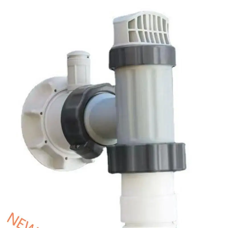  Strong Pool Circulation Hose Adapter Sun Resistant Polymer Easy Assembly Design