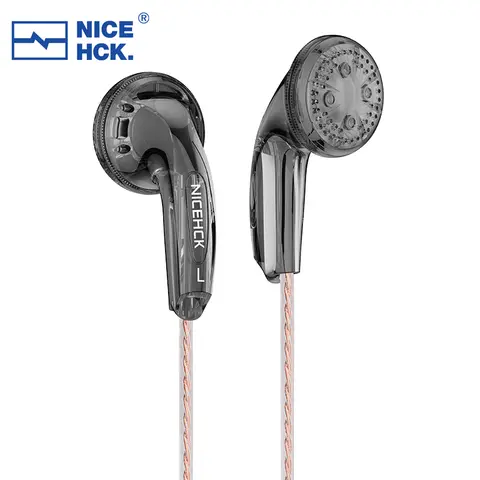 NiceHCK YD30 UV-lackerad yta 3,5 mm HIFI-musiktrådbundna hörlurar 15,4 mm dynamiska HD-mikrofonhörlurar för spelmöten Vido EB2S 8 best sales nicehck eb2s - №6