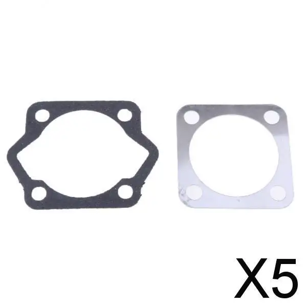 5X Engine Head Base Gasket for 48cc 50cc 2 Stroke Motorized Push Bike Bicycles