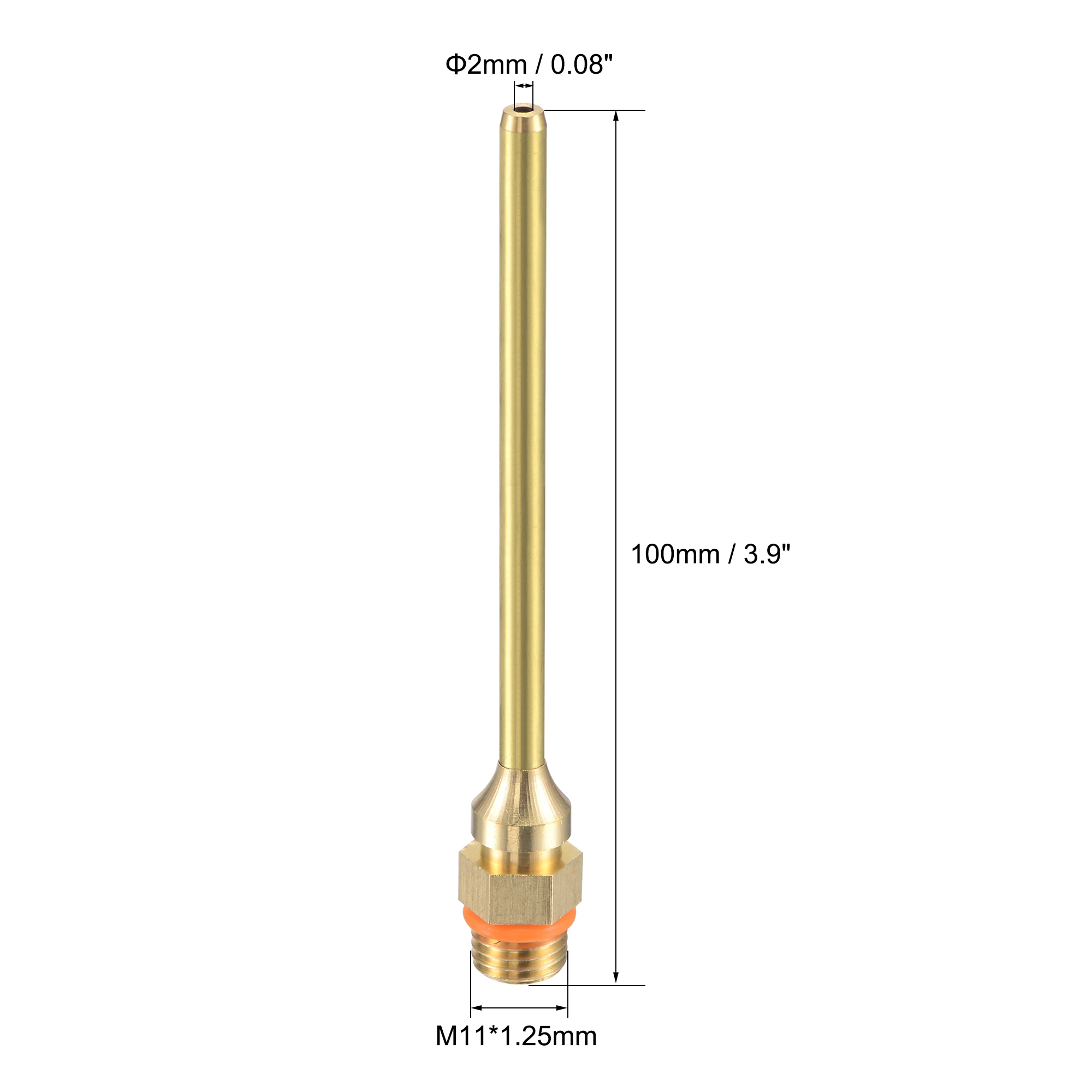 Uxcell Brass Glue Gun Nozzle Tips 0.08