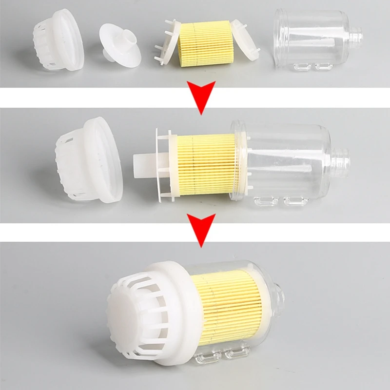 1 PCS Parking Heater Parts 25Mm Yellow Air Intake Filter For Webasto  Eberspacher