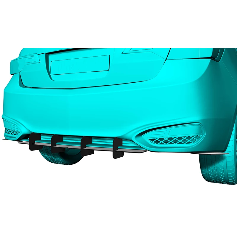 

Use For Acura ILX 2015--2017 Year Rear Diffuser Bumper Lips Spoiler Splitter Body Kit Accessories