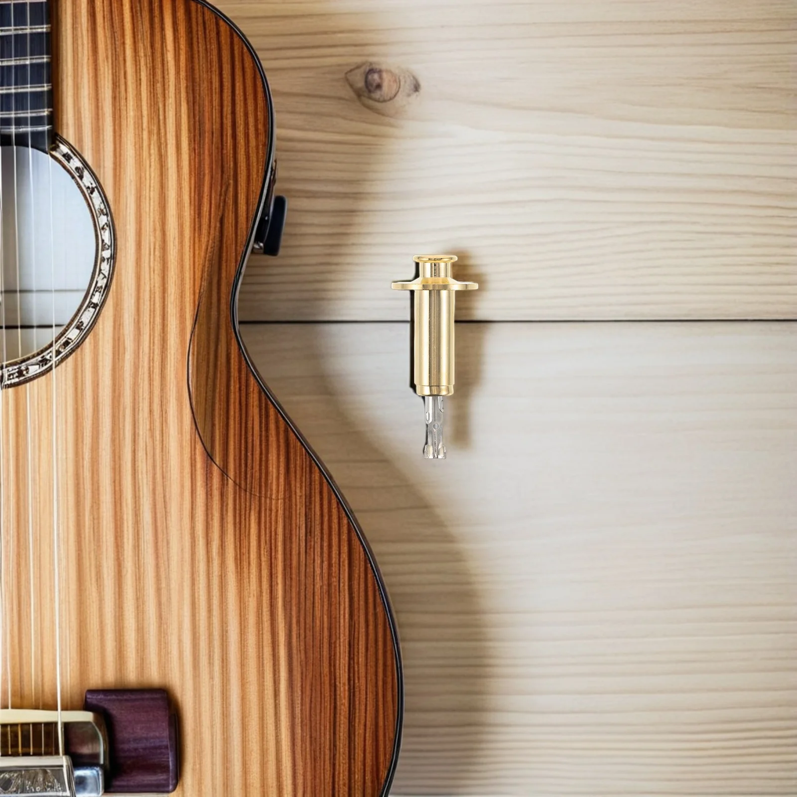 1 مجموعة الصوتية الغيتار مقبس متفرع حزام واحد زر Endpin الخيوط الناتج وصلة مرفاع استبدال الغيتار الكهربائي باس