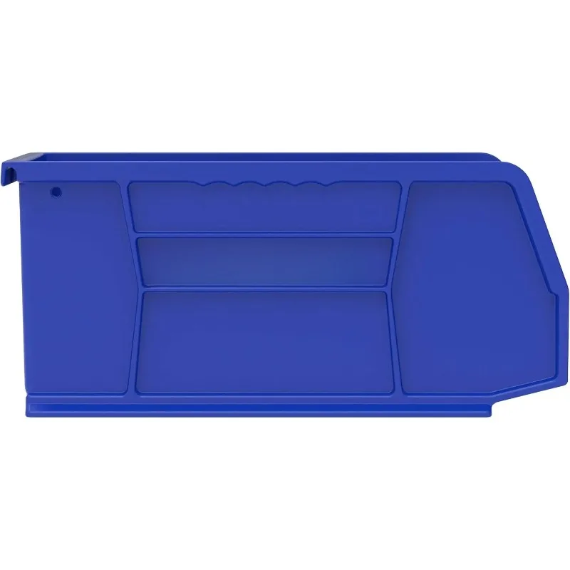 

11-Inch x 5-Inch x 5-Inch, Blue, 30230 Plastic Hanging Stackable 12-Pack authenticity Storage Organizer Bin,