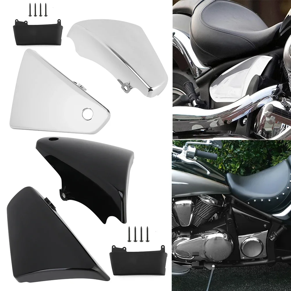 

Battery Side Fairing Covers Motorcycle Accessories Left Right ABS Plastic For Kawasaki Vulcan VN900 Classic Custom 2006-2020