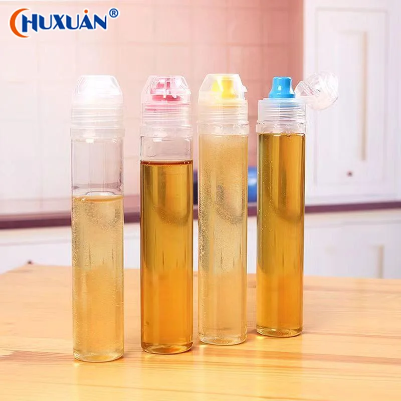 Q Mess-Free Pouring Every Time! 95ml Non-Drip Honey Dispenser Bottle, Squeeze Pot For Vinegar, Oil & Syrup