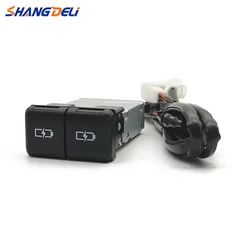 2.1A Car Charger Socket Dual Type-C Charging Outlet Power Adapter For Toyota Camry Avalon Highlander Levin RAV4 Accessories