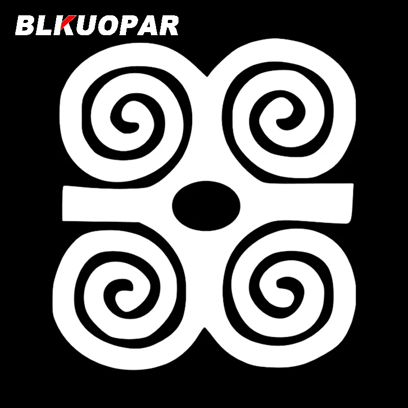 BLKUOPAR African Symbols Car Sticker Personality Sunscreen Waterproof Decal Motorcycle Trunk Helmet Window Car Door Protector