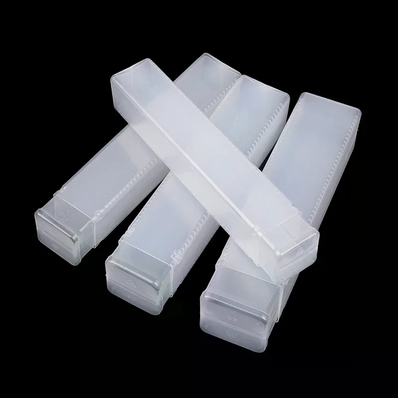 5pcs Multi-specification Drill Bit Packaging Box Milling Cutter Box Square Packaging Box Storage Box Telescopic Box