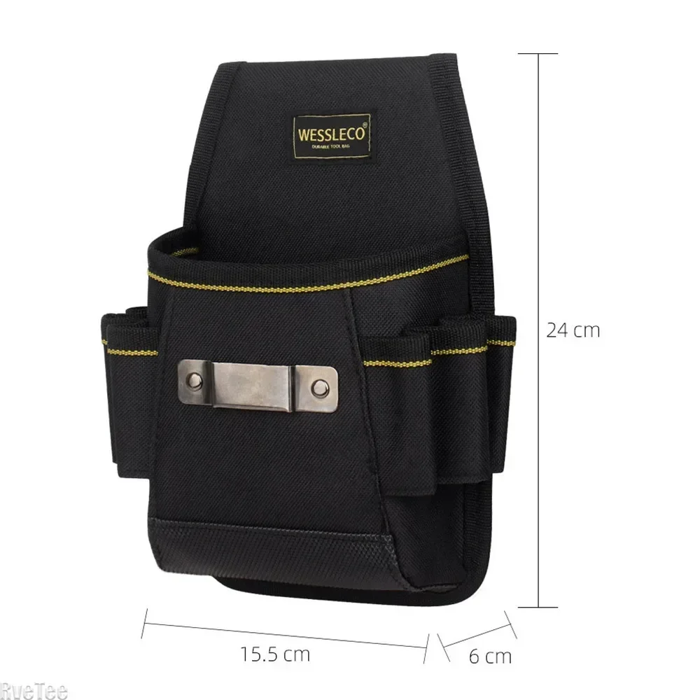 Imagem -06 - Bolsa para Ferramentas Eletricista Cintura Multi-funcional Oxford Cloth Storage Bags Pack Hardware Correia de Reparação Novo 1680d