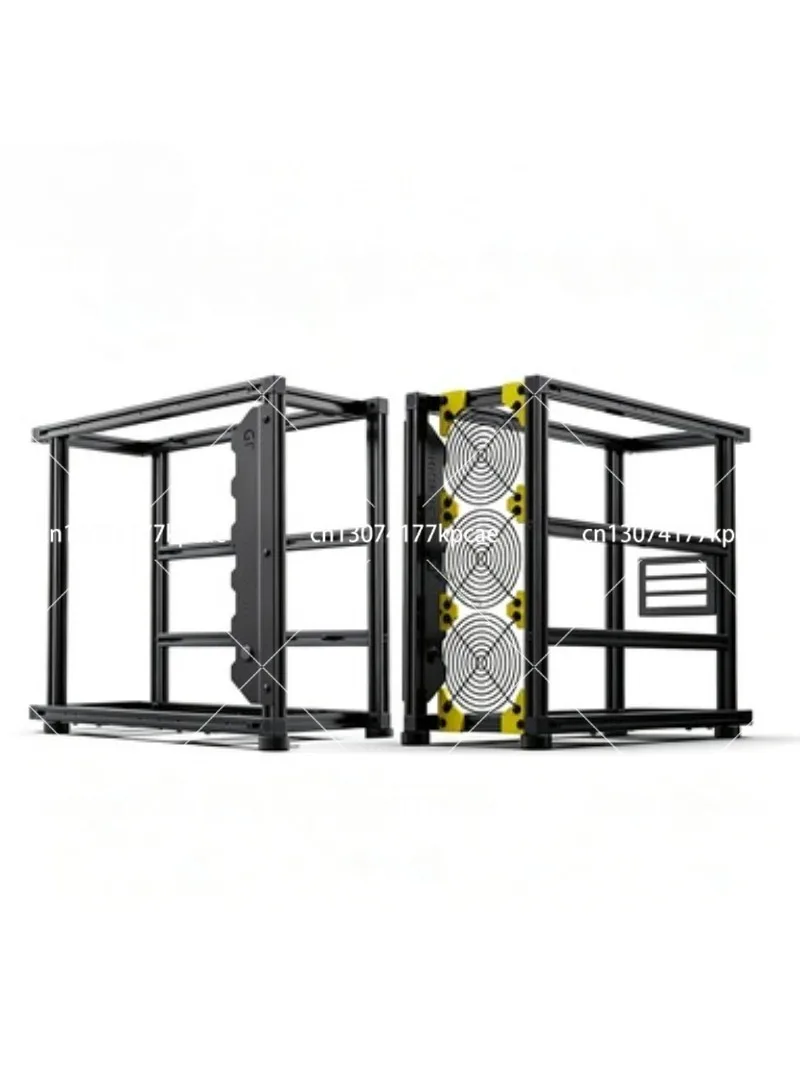 High Quality Aluminum Alloy Open Air PC Case, ATX EATX Vertical GPU Desktop Computer Chassis