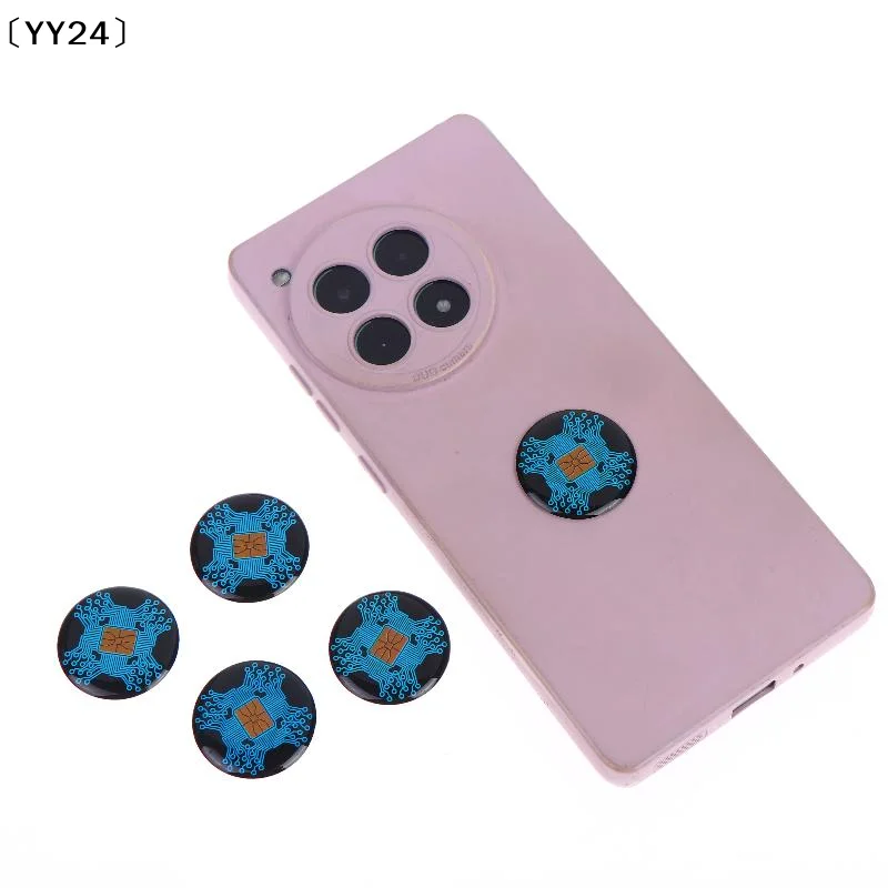1/3/5Pcs Round Negative Ions Scalar Quantum Energy Shield EMF Protection 5G Blocker Anti Radiation Mobile Sticker〔YY24〕