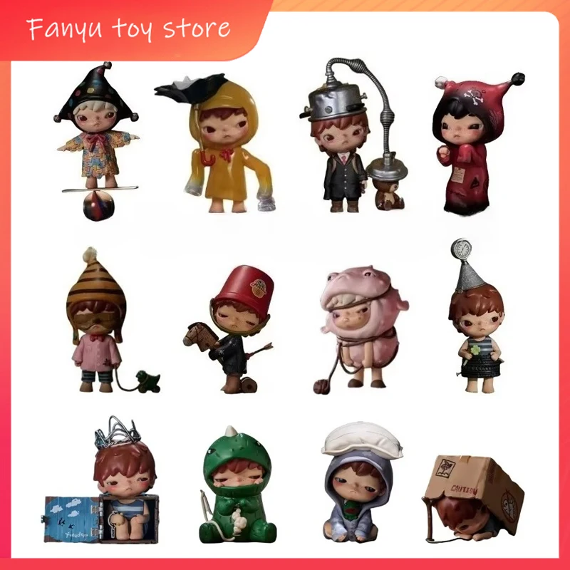 

Hirono X Echo Kawaii Anime Figurine Blind Box Cartoon Collection Model Toy Doll Genuine Birthday Gift for Collectors