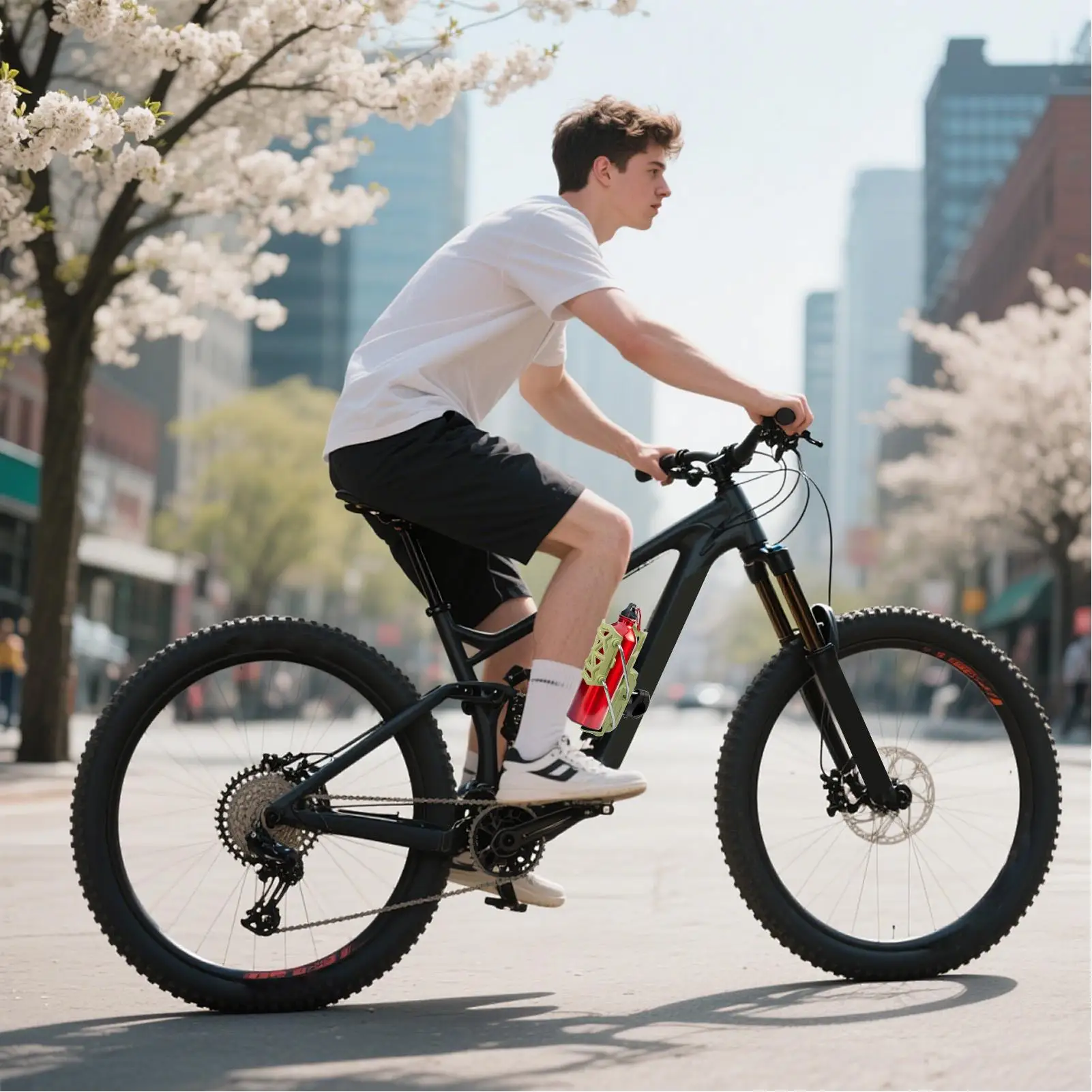 

Water Bottle Holder For Bike Adjustable Motorcycle Water Bottle Holder Sports Supplies For Scooter Travel Outdoor Mountain Race