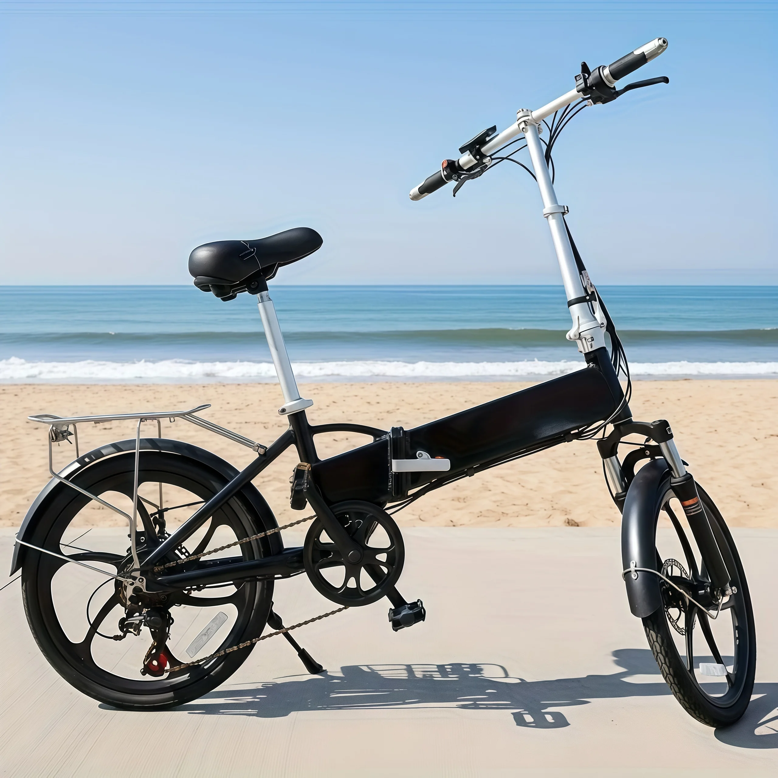 

20’ 48V Folding Electric Bike, High-Performance Folding Electric Bike -500W Motor.20 MPHSpeed, 50Miles Range, 48V High Capacity