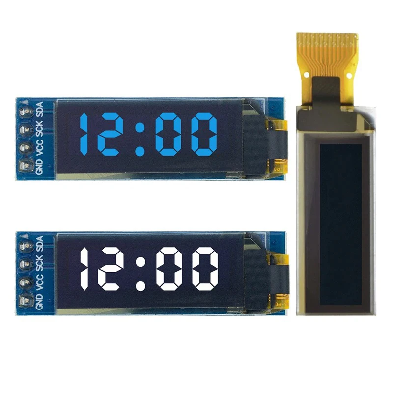 0.91 inch OLED Module White/Blue OLED 128X32 OLED LCD LED Display Module 0.91