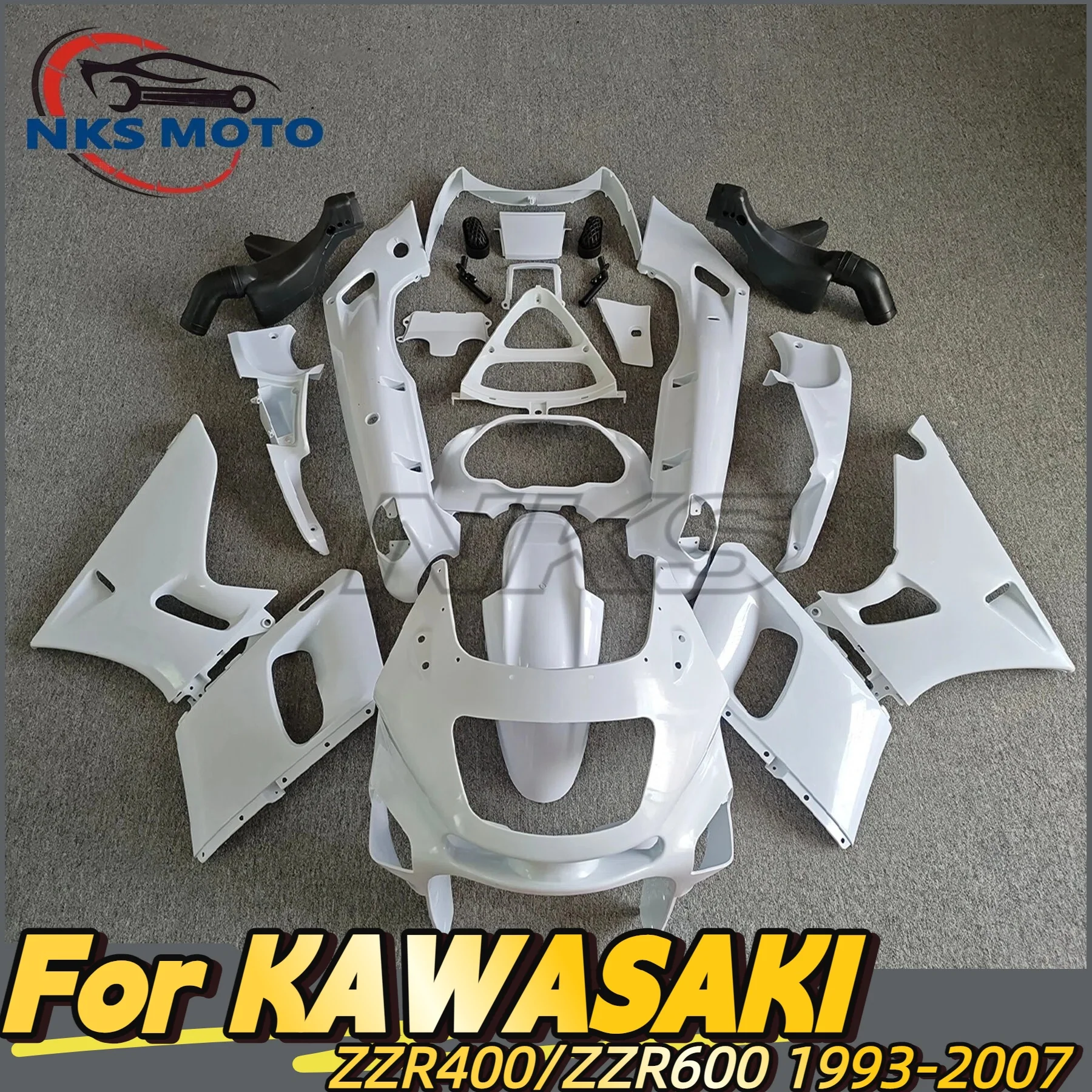 

OEM Fitment Fairing Kit ZZR 400 1993-2007 Prime ABS Fairings For Kawasaki ZZR400 93 94 95 96 97 98 99 00 01 02 03 04 05 06 07