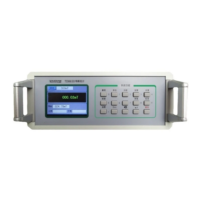 

Gaussian meter TD8650 large-range Tesla meter AC and DC desktop dual-purpose 30,000 GS Gaussian strong magnetic meter