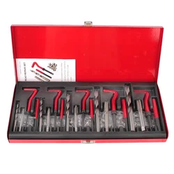 Car Accessories M5 M6 M8 M10 M12 88/131 pcs Thread Repair Tool Kit Car Tools Engine Block Restoring Damaged Set