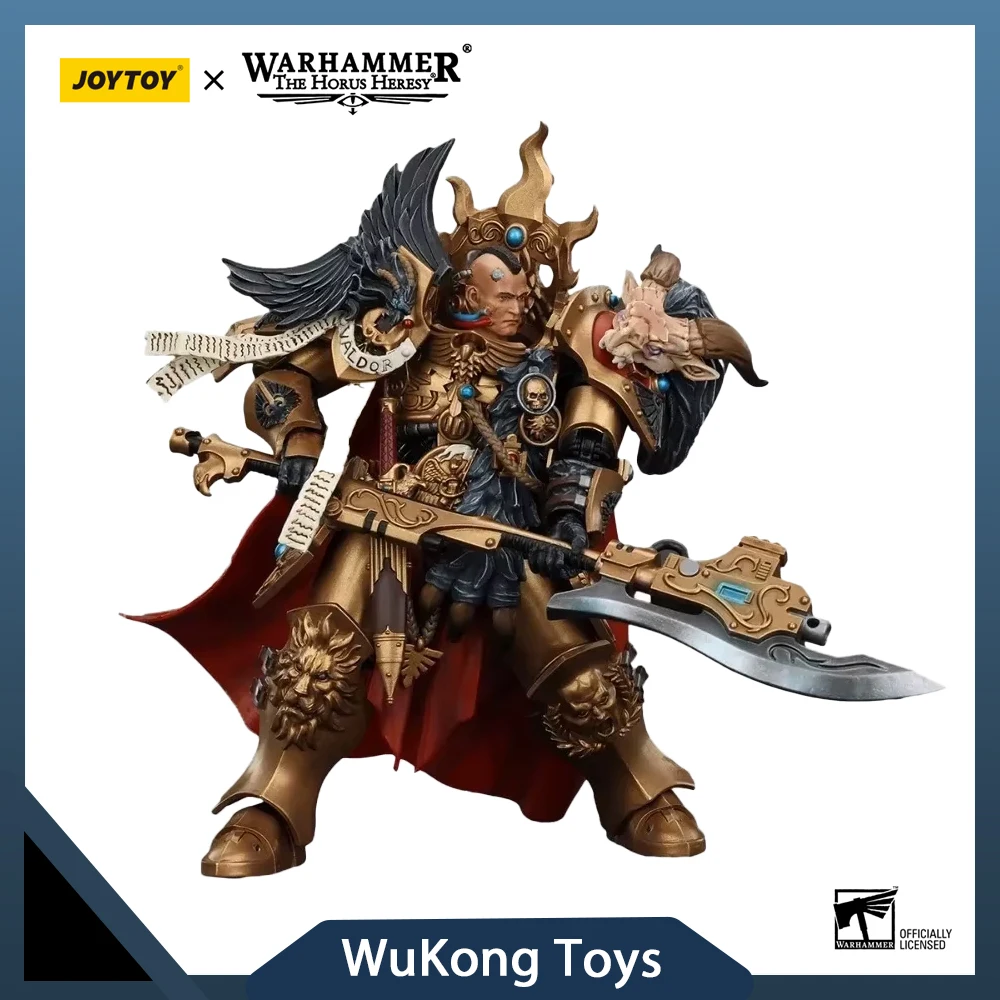 JOYTOY Warhammer The Horus Heresy Constantin Valdor Anime figurka Model kolekcjonerski dekoracje na biurko prezent niespodzianka zabawka