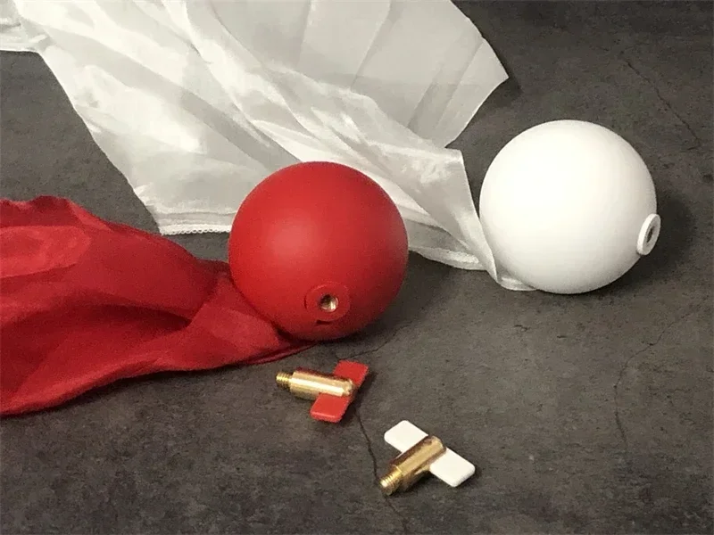 Professional Automatic Silk to Ball 4.0 Magic Trick Instant Stage Close-Up Illusion Props Magician's Gimmicks Transformation
