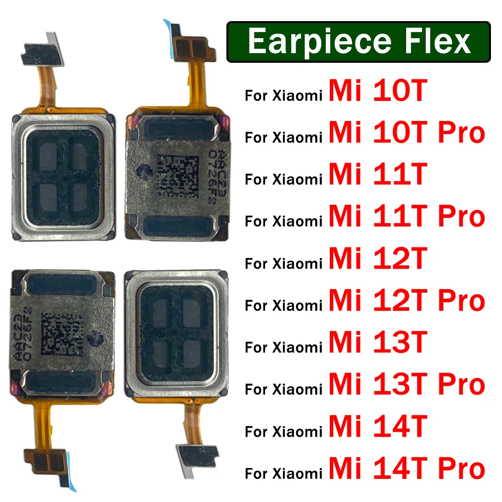 Earpiece Ear Speaker Sound Receiver Flex Cable For Xiaomi Mi 10T 11T 12T 13T 14T Pro 4G 5G