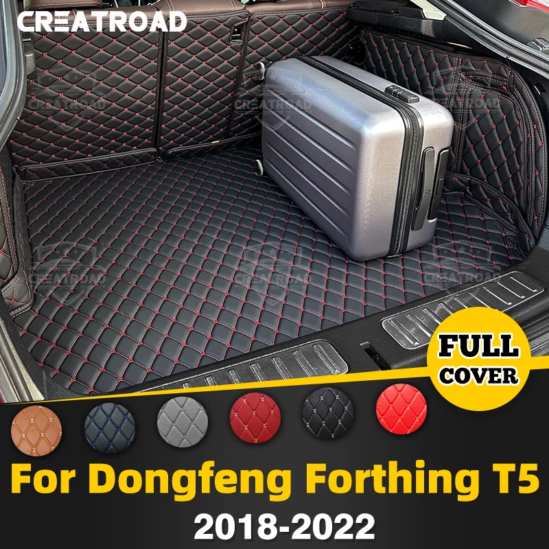 

CREATROAD для Dongfeng Forthing T5 2018-2022 авто полное покрытие коврик для багажника автомобильный защитный коврик грузовой вкладыш аксессуары для интерьера