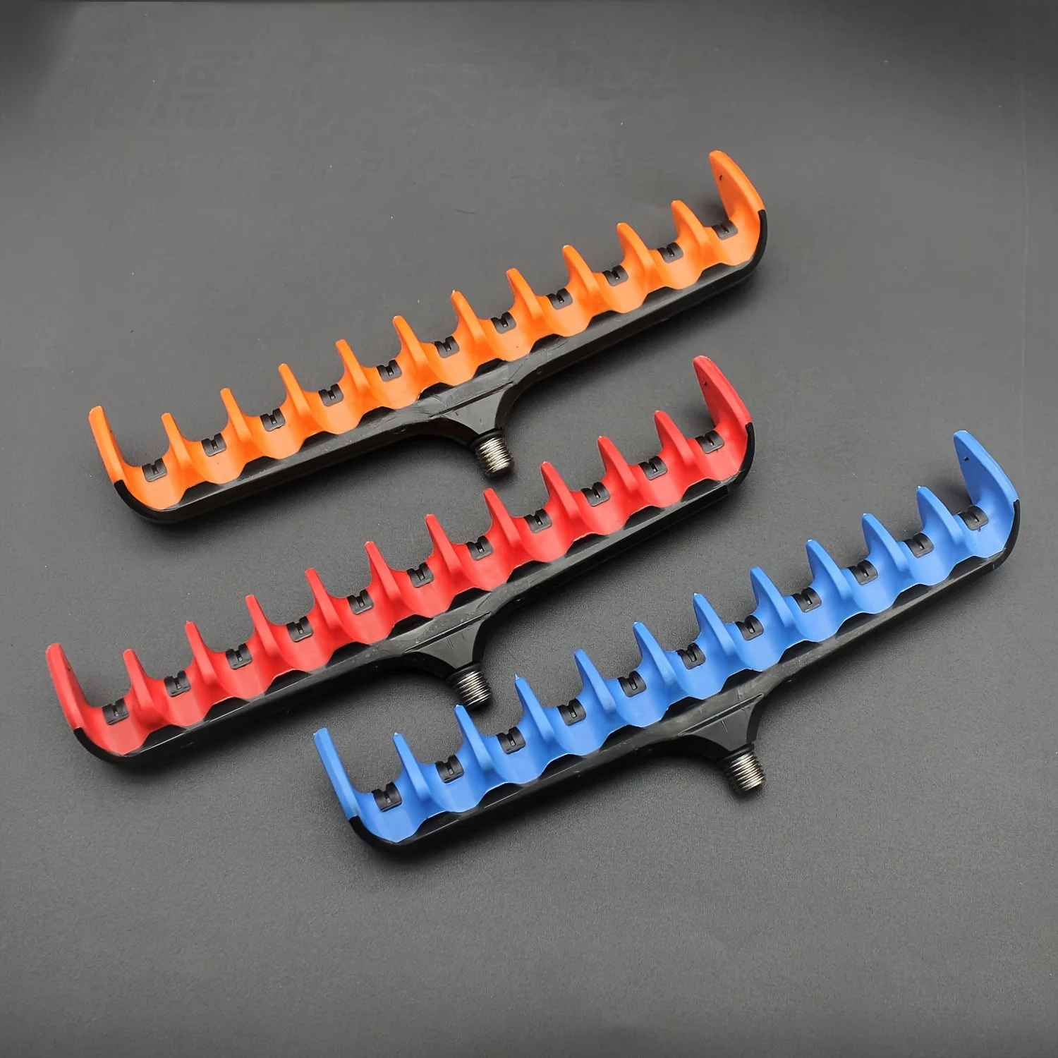 Portacañas de goma para carpa – Soporte múltiple varillas - imagen 3