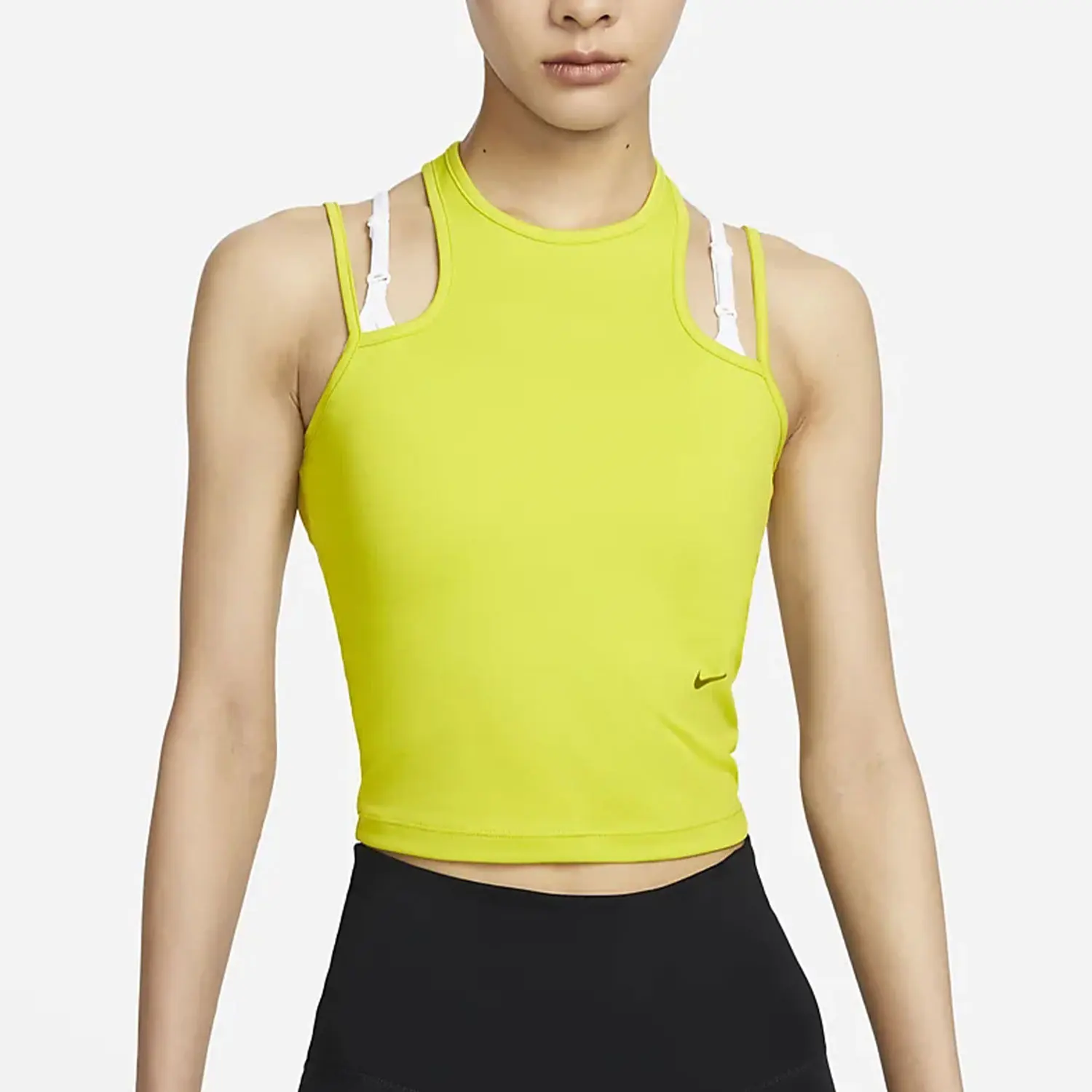 

Новый женский спортивный повседневный модный жилет Nike Authentic с круглым вырезом и без рукавов DX6488-308