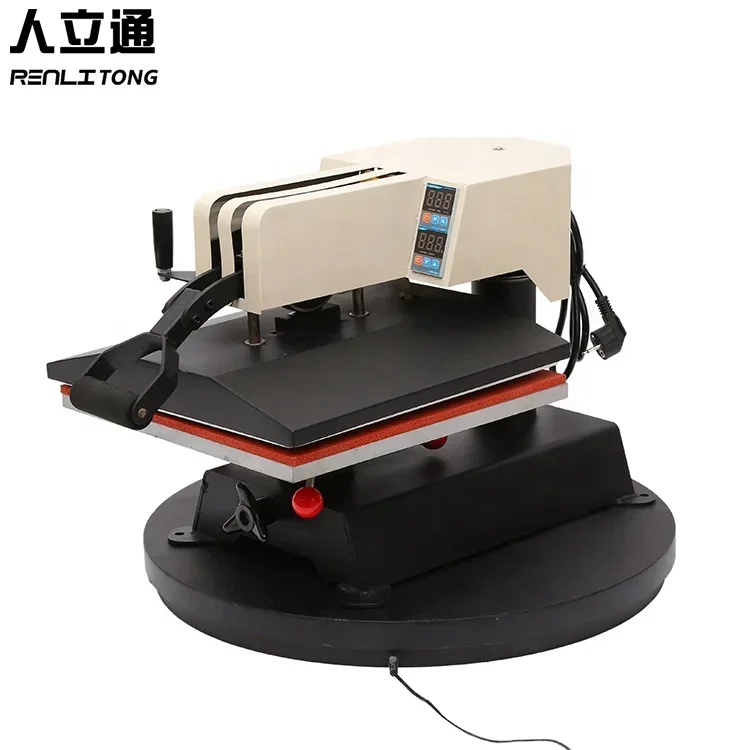 renlitong  coffee mug printing machine 3838 skateboard heat transfer machine clamshell heat press