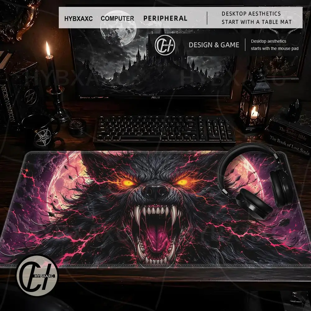 tapete-de-rato-gamer-grande-de-lobisomem-fantasia-sombria-olhos-vermelhos-de-lobo-anime-base-de-borracha-antiderrapante-borda-costurada-tapete-de-mesa-estendido-para-teclado