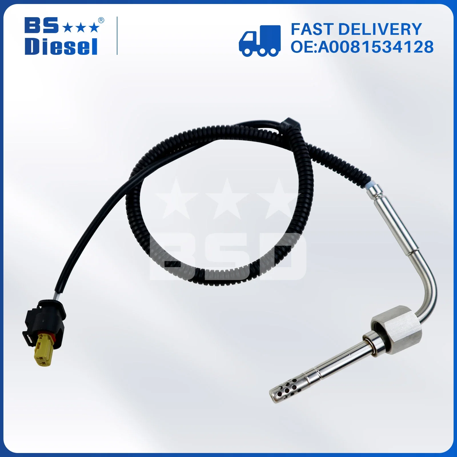 Brand New Car Sensors Exhaust Gas Temperature EGT Sensor A0081534128 For Mercedes-Benz E W212