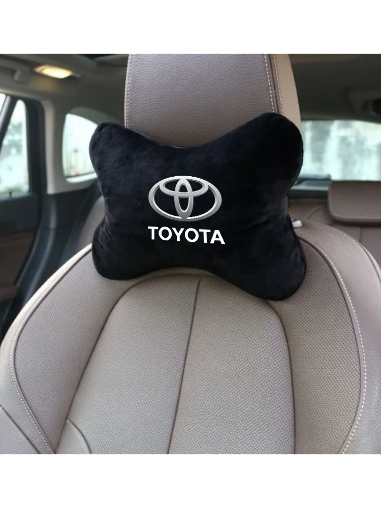 سيارة مسند الرأس وسادة الرقبة حزام الأمان وسادة الكتف صالح لتويوتا Rav4 حقوق الإنسان يارس بريوس أفينسيس كورولا كامري هايلاندر GR 86