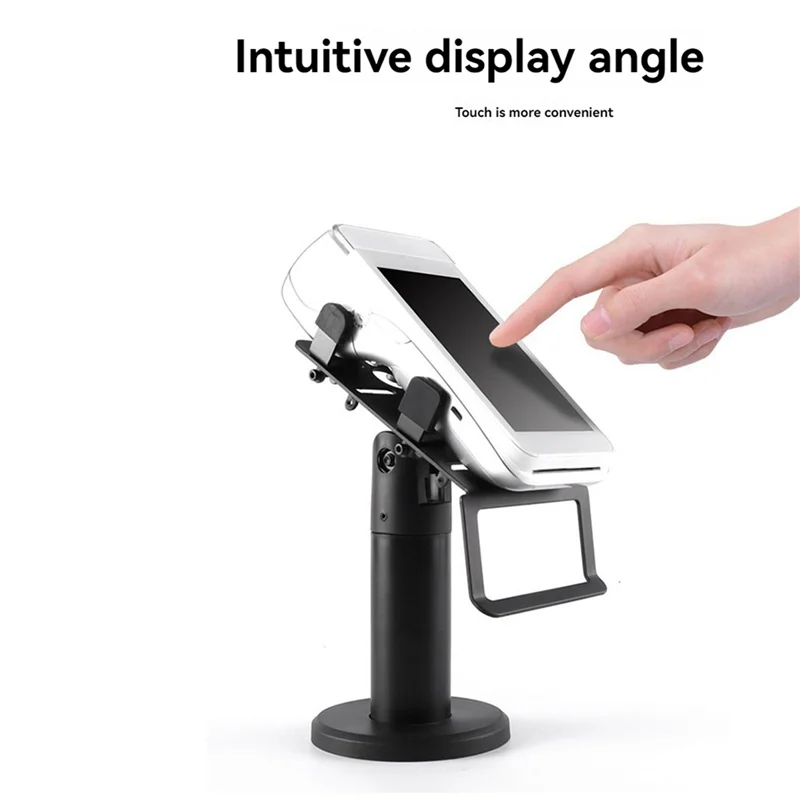 3CGRO-2X Pos Machine Stand 360 Degrees Rotatable Pos Display Cashier Display Holder Credit Card Machine Stand Counter Stand