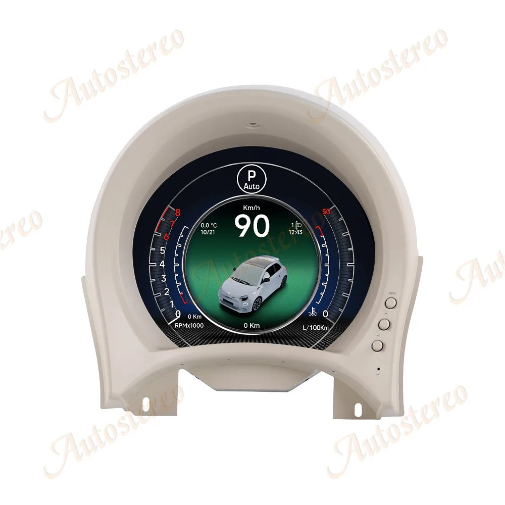 7.0 بوصة لشركة فيات 500 2007-2024 كونتيننتال GT سيارة Navihua ترقية LCD نظام لوحة القيادة عداد السرعة التلقائي أداة السيارات