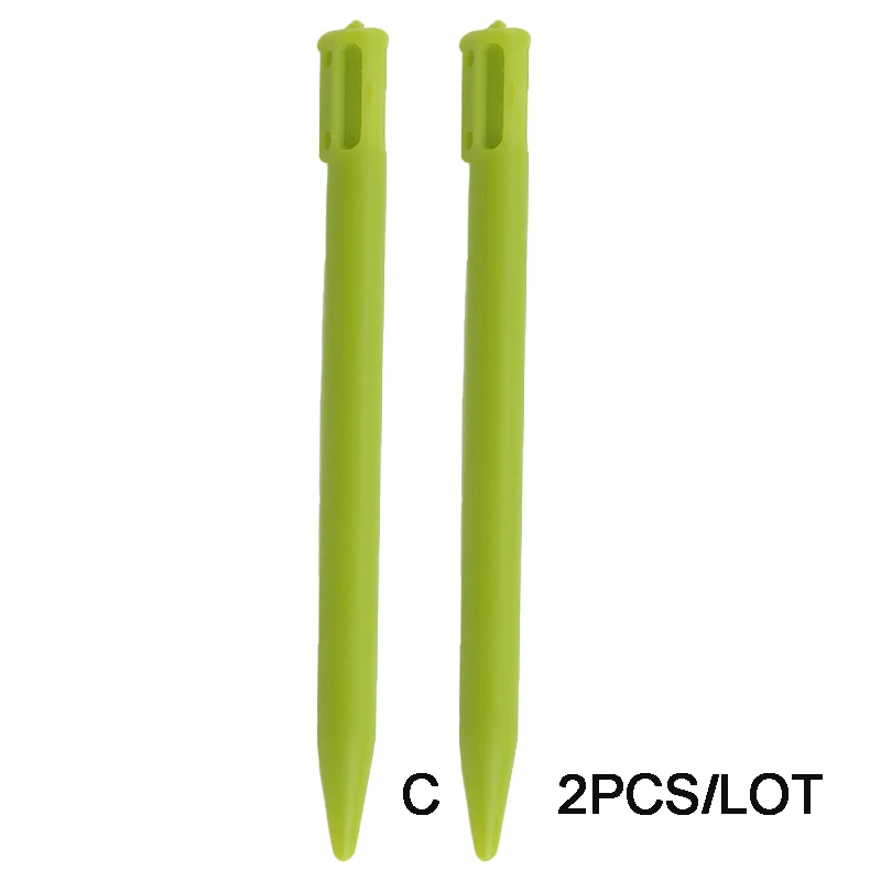 YuXi 2PCS For NDSL 3DS Touch Screen Pen Game Console Touch Resistance Pen Plastic Pen Handwriting Pen Screen Pen