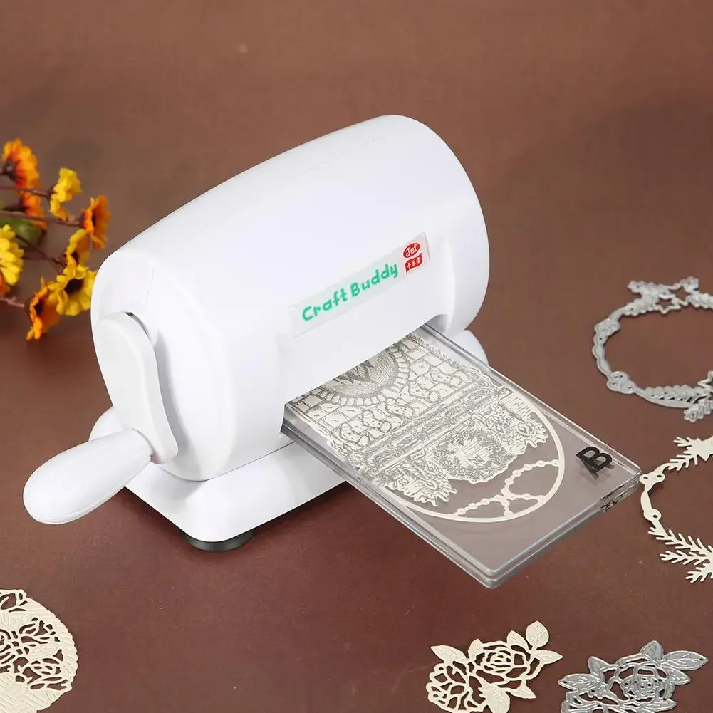 Die Cutting Embossing Machine Scrapbooking Cutter Die-Cut Paper Cutter Dies Paper Card Cutting Embossing Machine DIY Craft Tool