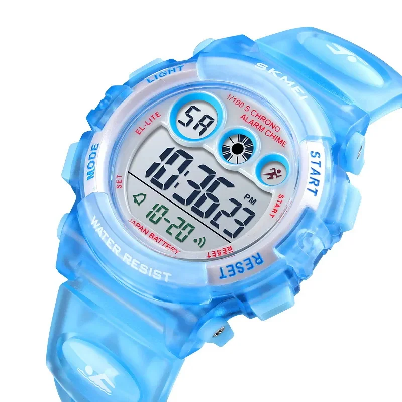 Fashion Kids Multifunction Digital LED Watch Waterproof Alarm Date Sports Children Electronic Wristwatches