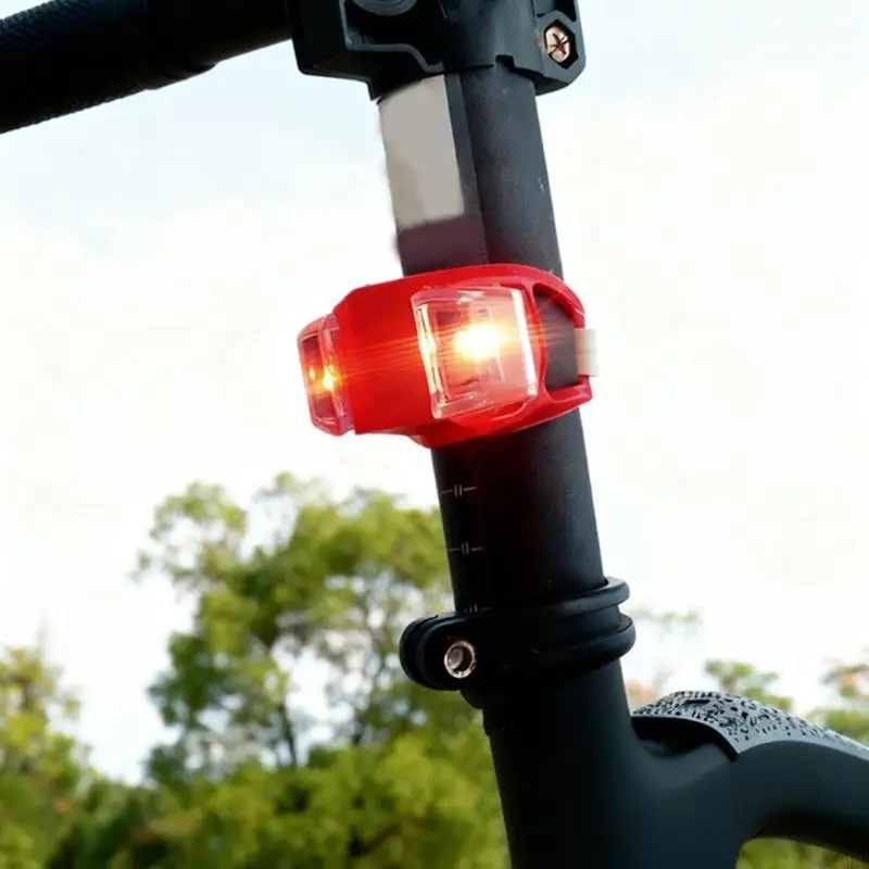 U2JB Multifunction Frogs Bike Light 6 LED Pattern Type C Charging Water Resistant Universals For Road Bicycles