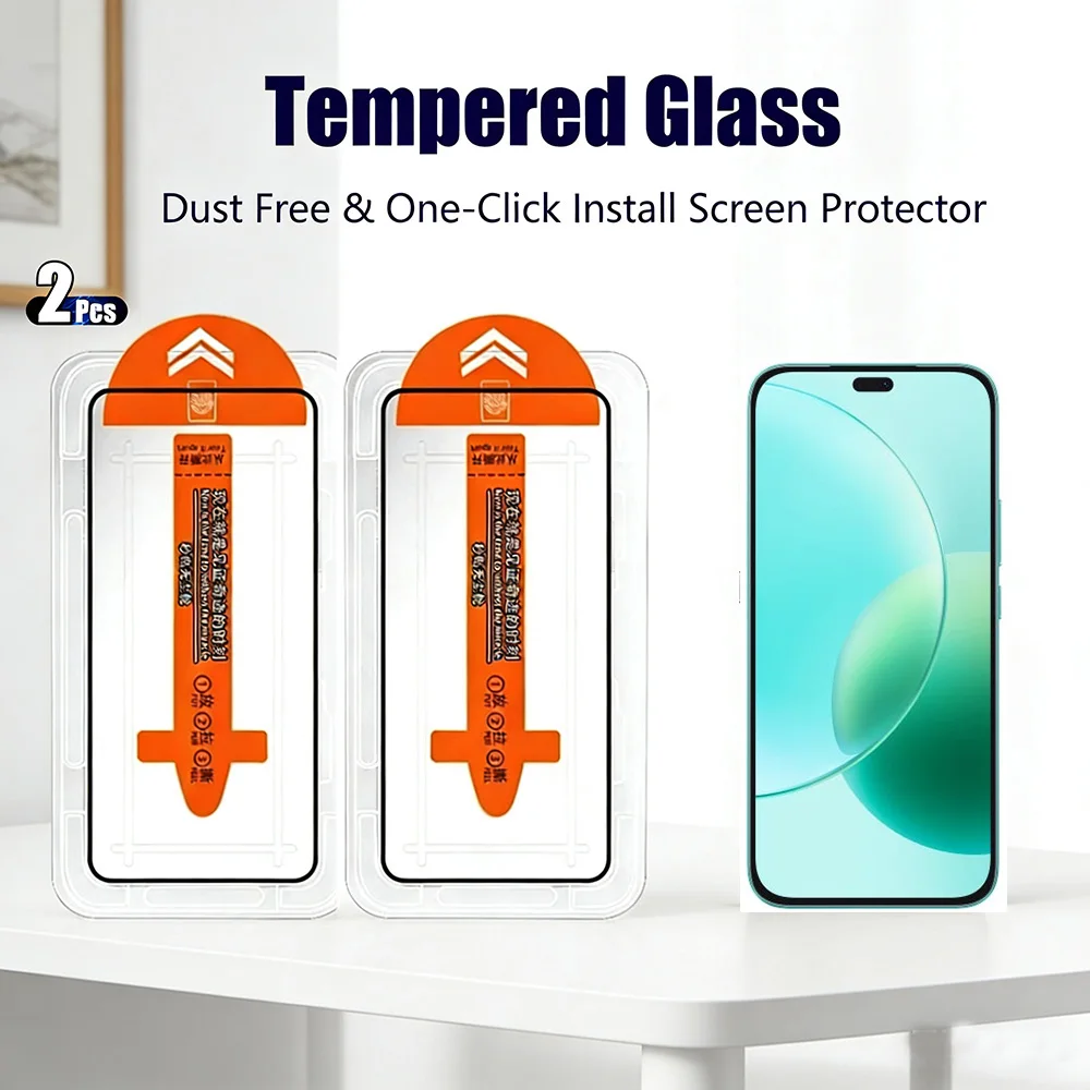 2pcs HD Screen Protector for Honor 400 Lite 200 Smart Temper