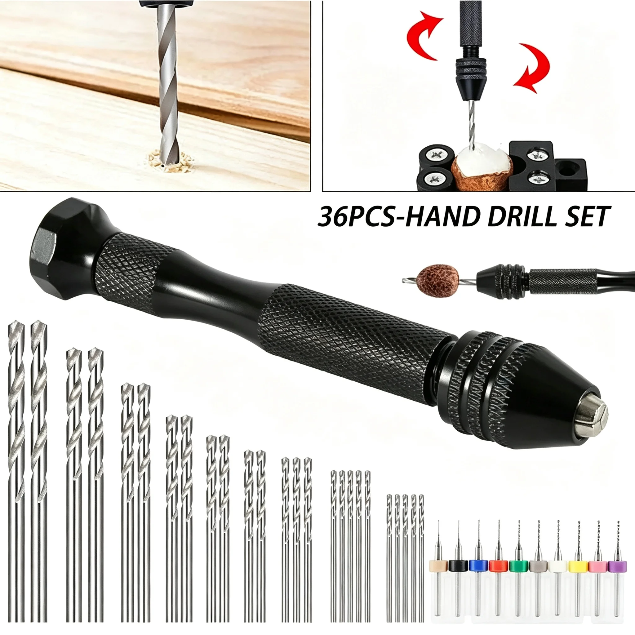 Ensemble de 36 forets micro po - Pin Vice Micro avis et prix