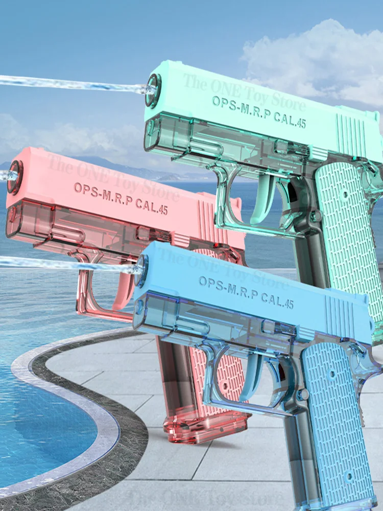 Neue M1911 Wasserpistole, Schießspielzeug für Sommer-Poolpartys, Strand und Outdoor-Spaß, Geschenk für Kinder, Jungen, Mädchen und Erwachsene